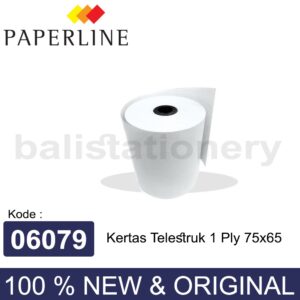 Kertas Telestruk 1 ply 75x65 Paperline