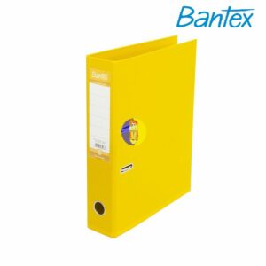 Bantex Lever Arch File Ordner Plastic Folio 7cm Lemon #1465 26