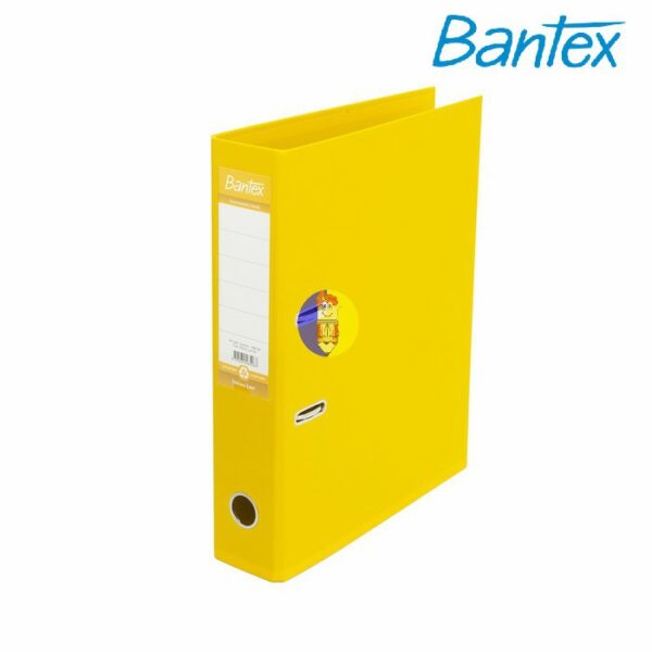 Bantex Lever Arch File Ordner Plastic Folio 7cm Lemon #1465 26