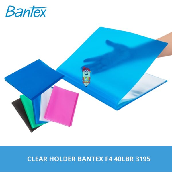 Display Book / clear holder Bantex isi 40 Pockets A4 3195
