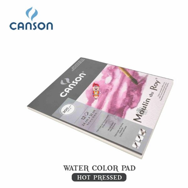 Drawing book Canson Moulin Du Roy 12S 24X32 Hot Pressed 300G