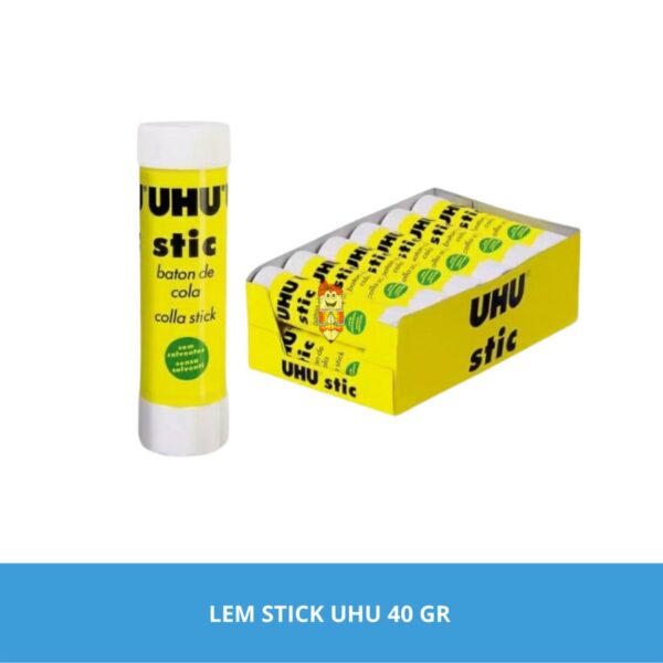 Lem Stik / lem stick / lem kertas UHU Serbaguna 40 gram