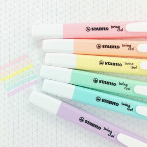 NEW ! Stabilo Pastel Swing Cool