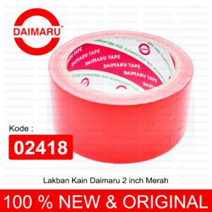 Lakban Kain Daimaru 2 inch Merah