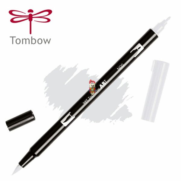 Dual brush pen Tombow Art Marker ABT N00 Colorless Blender