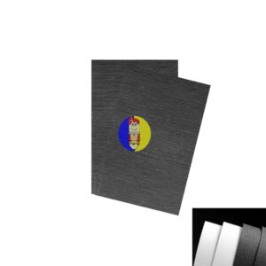 Kertas Linen F4/ Folio black isi 10 lembar