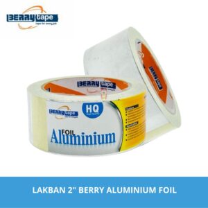 Lakban Aluminium Foil Berry Tahan Panas 2" Inch / 48 mm