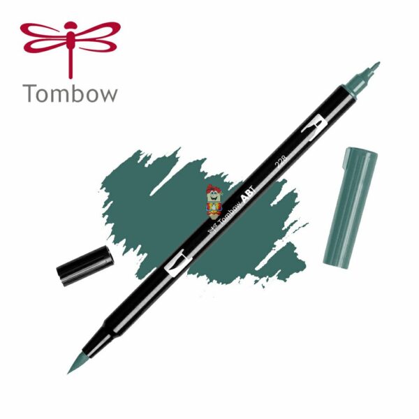 Dual brush pen Tombow Art Marker ABT 228 Gray Green