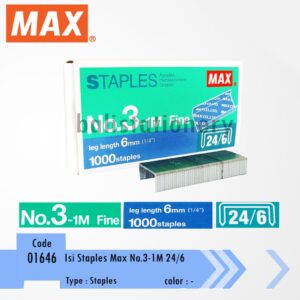 Isi Staples Max Besar 24/6 No.3-1M