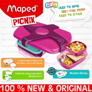 Lunch Boxes / Kotak Makan Maped Picnic Pink 870016