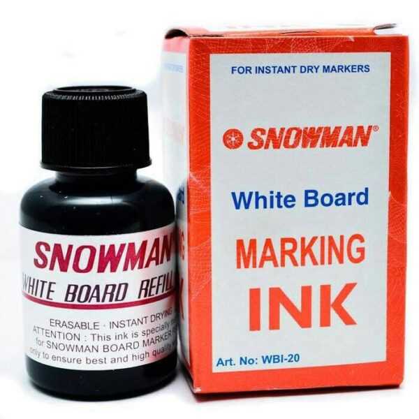 Tinta spidol snowman whiteboard