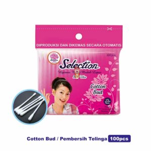 Pembersih telinga / Cotton Bud dewasa Selection isi 100 pcs