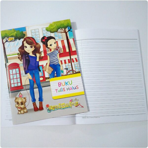 Buku Tulis 38lbr Kiky Halus ( Garis 3 )