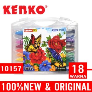 OIL PASTEL KENKO 18 CLR