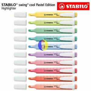 STABILO SET 10 - Swing Cool Pastel Edition All / Highlighter 10 pcs