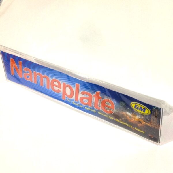 Stand nameplate 04565