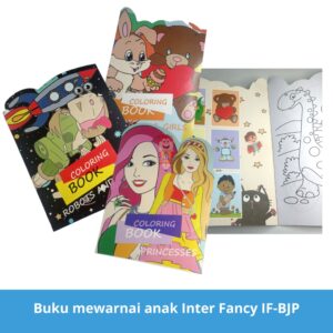 Buku mewarnai anak / coloring book for kids Inter Fancy