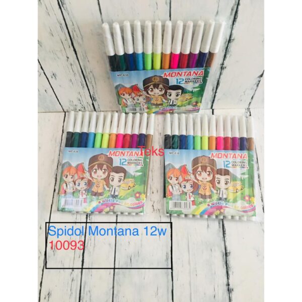 SPIDOL 12 Warna MONTANA MP-838