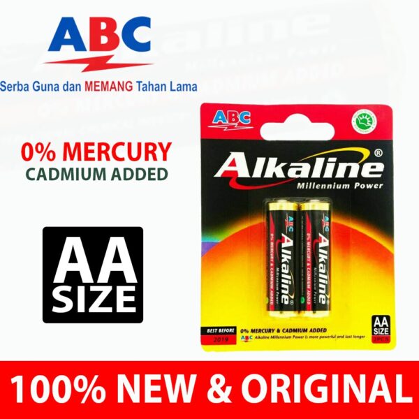 Baterai AA ABC Alkaline