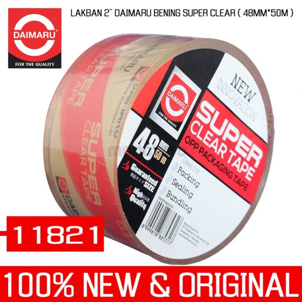 LAKBAN 2 inch DAIMARU BENING SUPER CLEAR ( 48MM*50M )