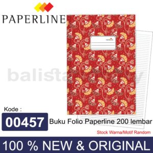 Buku Folio Paperline isi 200 lembar