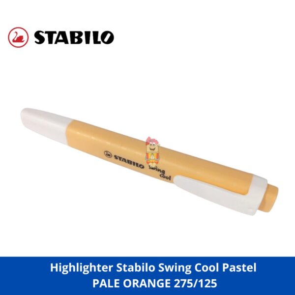 Highlighter Stabilo Swing Cool Pastel PALE ORANGE 275/125