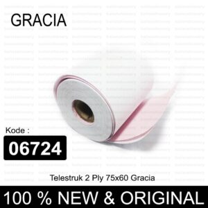 Kertas Telestruk 2 ply 75x60 Gracia