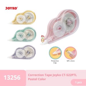 Correction Tape / Tip Ex Joyko CT-522PTL Pastel Color SKU: 13256