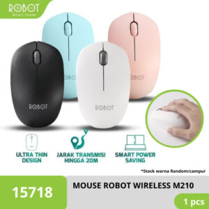 Mouse Wireless Robot M210 2.4G Optical Mouse Gaming