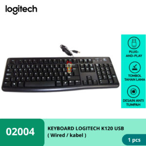 LOGITECH K120 Keyboard USB 100% Original