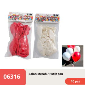 balon merah putih special kemerdekaan