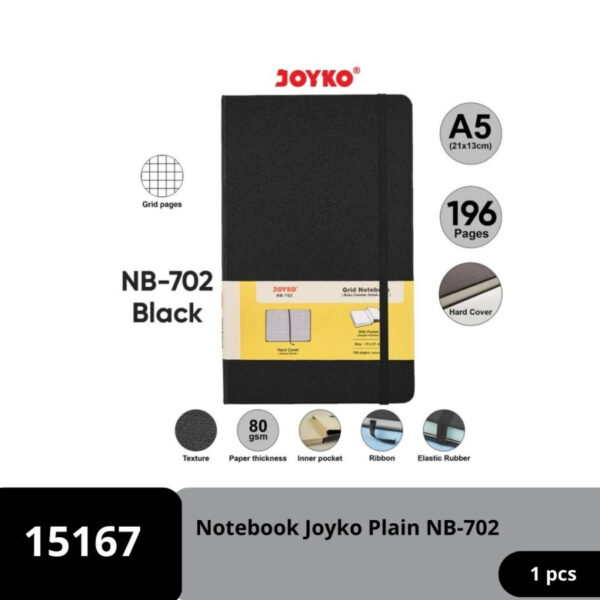 Notebook Buku Tulis Catatan Grid / Kotak Kecil Joyko A5 NB-702
