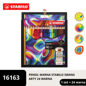 STABILO swans ARTY Colored Pencils 24 pcs / Pensil Warna isi 24 pcs