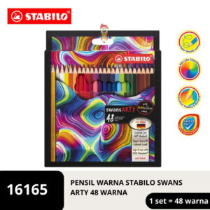 STABILO swans ARTY Colored Pencils 48 pcs / Pensil Warna isi 48 pcs