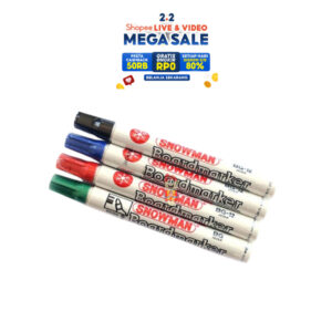 Spidol Whiteboard Snowman BG-12 Bisa dihapus