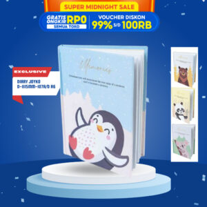 Buku Tulis Catatan Jurnal Diary Joyko D-1115MM