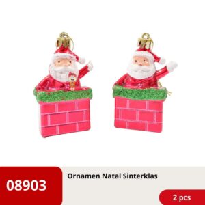 Ornamen Hiasan Natal Christmas Sinterklas Santa Claus