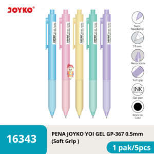 Gel Pen Pulpen Pena Joyko GP-367 Yoi Gel 0.5 mm