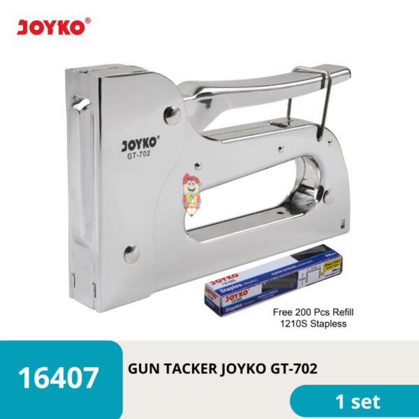 Gun Tacker / staples tembak joyko stapler / stepler GT-702 gt 702