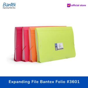 Bantex Expanding File Tali Folio F4 / Map Harmonika #3601