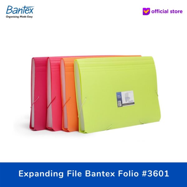 Bantex Expanding File Tali Folio F4 / Map Harmonika #3601