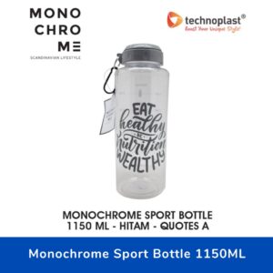 Botol Minum Monochrome Sport Bottle Technoplast 1150ML