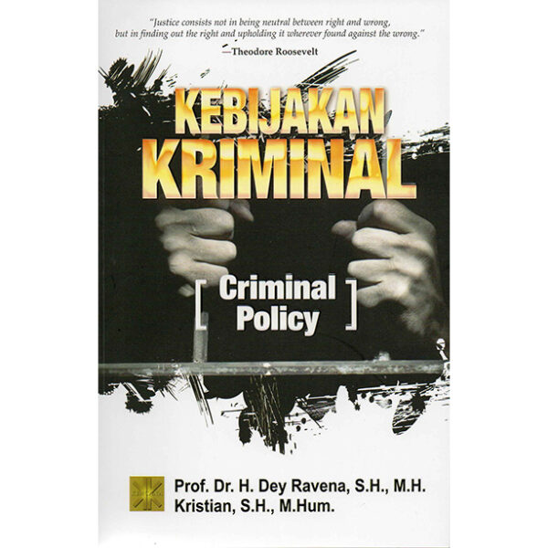 Kebijakan Kriminal