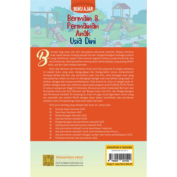 Buku Ajar Bermain dan Permainan Anak Usia Dini - Image 2
