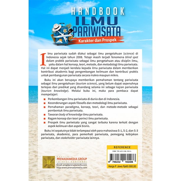 HANDBOOK ILMU PARIWISATA Karakter dan Prospek - Image 2