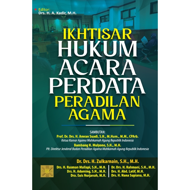 IKHTISAR HUKUM ACARA PERDATA PERADILAN AGAMA
