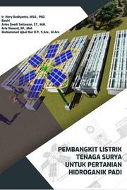 Pembangkit listrik tenaga surya untuk pertanian hidroganik padi